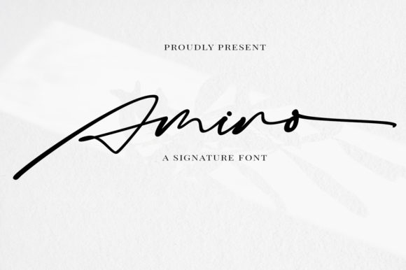 Amino: Stylish Script Font