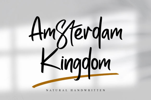 Amsterdam Kingdom Font for Business