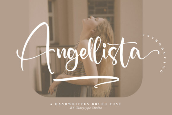 Angellista: A Graceful Script Font