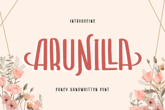Arunilla: A Versatile Handwritten Font