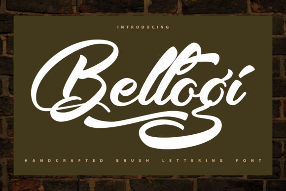 Bellogi: A Bold Handwritten Font