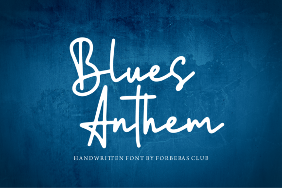 Blues Anthem Font: Elegant Script for Branding