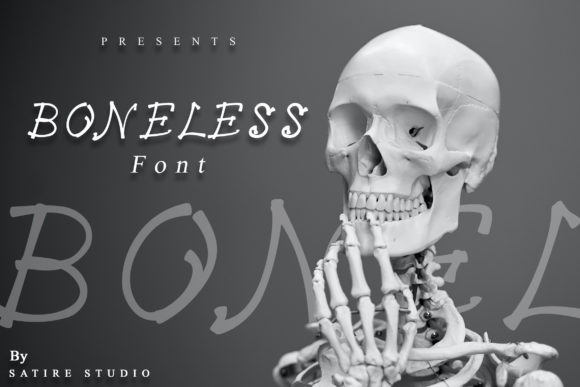 Boneless: A Handwritten Font for Craft Creators