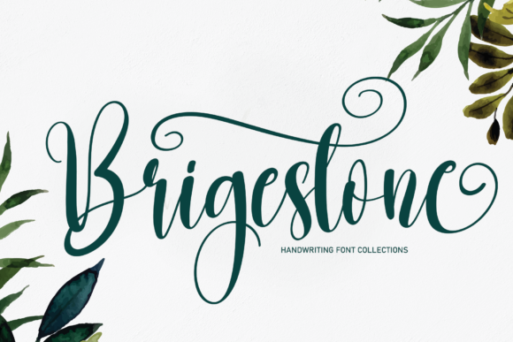 Brisgestone: A Script Font for Creative Makers