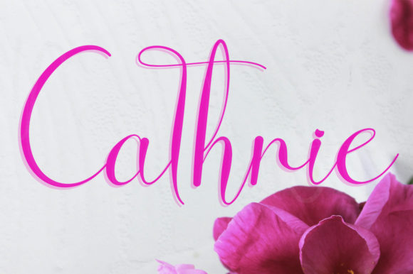 Cathrie: A Script Font for Campaign Clarity