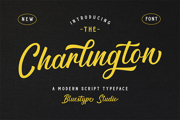 Charlington: A Playful Script Font for Web Design