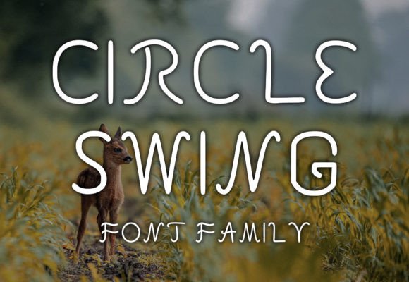 Circle Swing: A Handwritten Font for Elegant Design