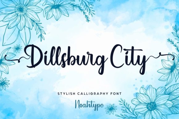 Dillsburg City Font for Elegant Branding