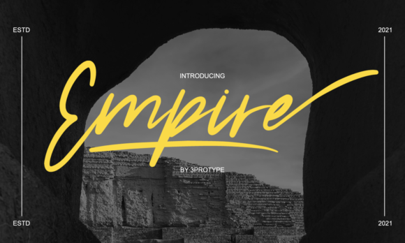 Empire: A Stylish Script Font