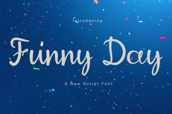 Funny Day Font for Web Design