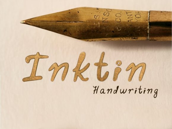 Inktin: A Handwritten Font for Creative Makers