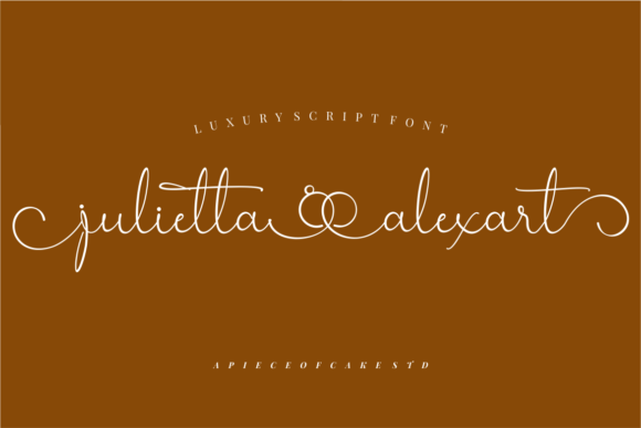 Julietta Alexart: A Script Font for Elegant Design