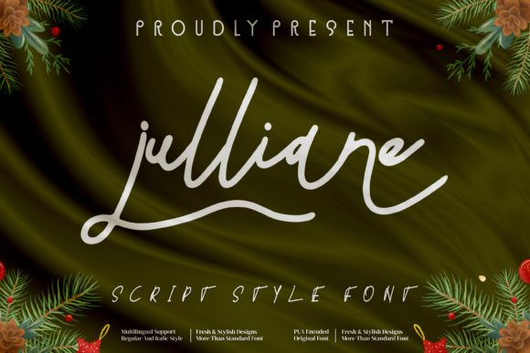 Julliane: A Beautiful Script Font for Your Brand