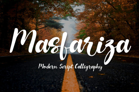 Masfariza: A Romantic Font for Business Branding