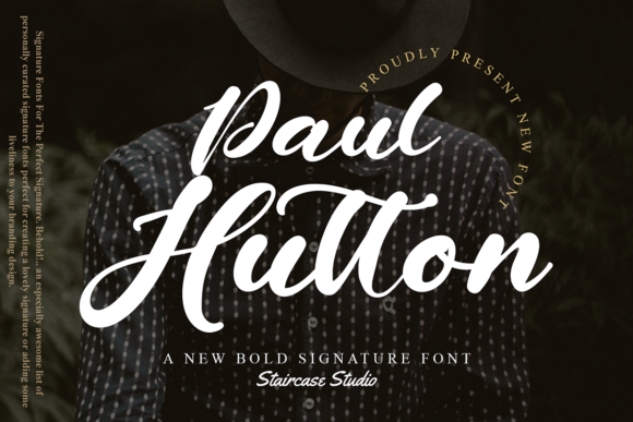 Paul Hutton: A Script Font for Creative Makers