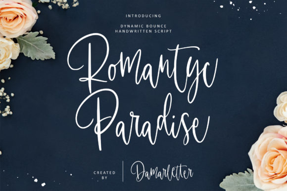 Romantyc Paradise Font Review