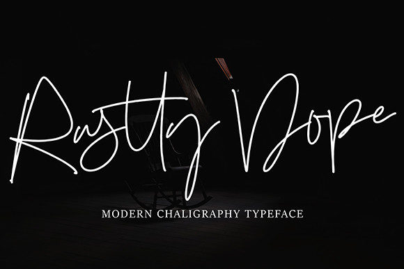 Rustty Dope: A Stylish Script Font